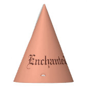 Enchanted Princess Birthday Invitation Snow White パーティーハット (左)