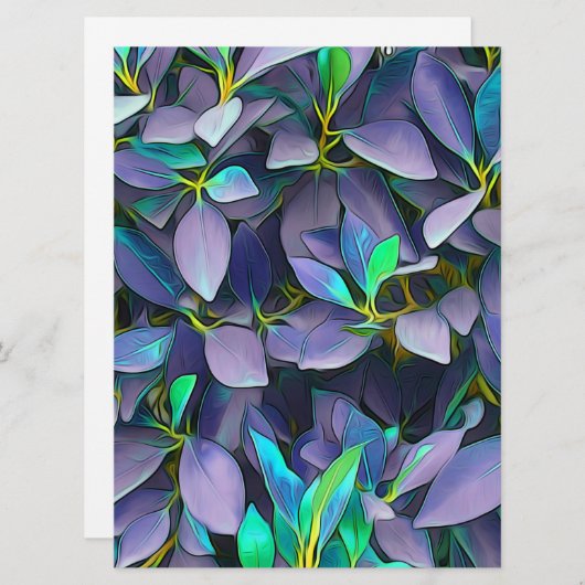 Enchanted Purple Leaves (正面/裏面)