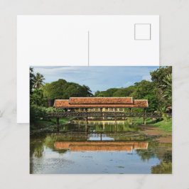 Enchanted Reflections: Bridges of Siem Reap ポストカード