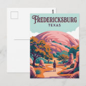 Enchanted Rock State Natural Area USA ポストカード (正面/裏面)