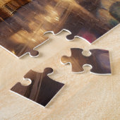 Enchanted Rose Ballroom Stained Glass Fairytale ジグソーパズル (側面)