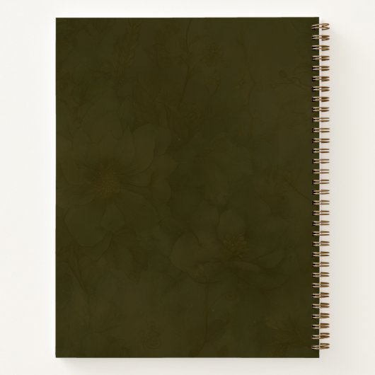 Enchanted Rose Garden Fairy Journal ノートブック (裏面)