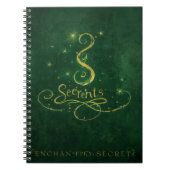 Enchanted Secrets – Golden Sigil ノートブック (正面)