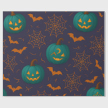Enchanted Shadows - Teal & Twilight Halloween 