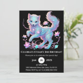 Enchanted Spirit Wolf Birthday 招待状 (スタンド正面)