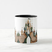 Enchanted Storybook Castle Combo Mug – Whimsical  マグカップ (中央)