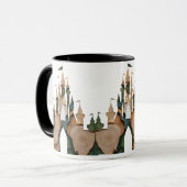 Enchanted Storybook Castle Combo Mug – Whimsical  マグカップ (正面左)