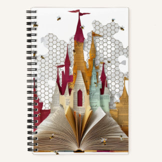 Enchanted Storybook Castle Spiral Notebook ノートブック
