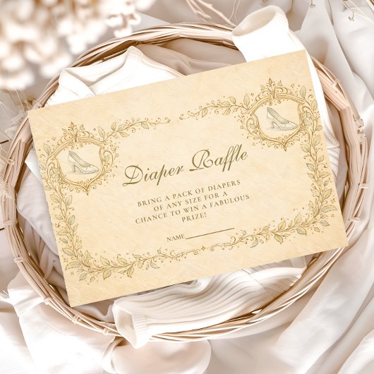 Enchanted Storybook Diapper Raffle エンクロージャーカード