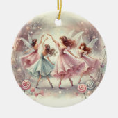Enchanted Sugar Plum Fairies セラミックオーナメント (正面)