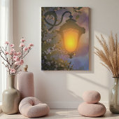 Enchanted Twilight Lamp Canvas Print キャンバスプリント