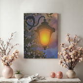 Enchanted Twilight Lamp Canvas Print キャンバスプリント