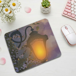 Enchanted Twilight Lamp Mouse Pad マウスパッド