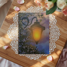 Enchanted Twilight Lamp Notebook ノートブック