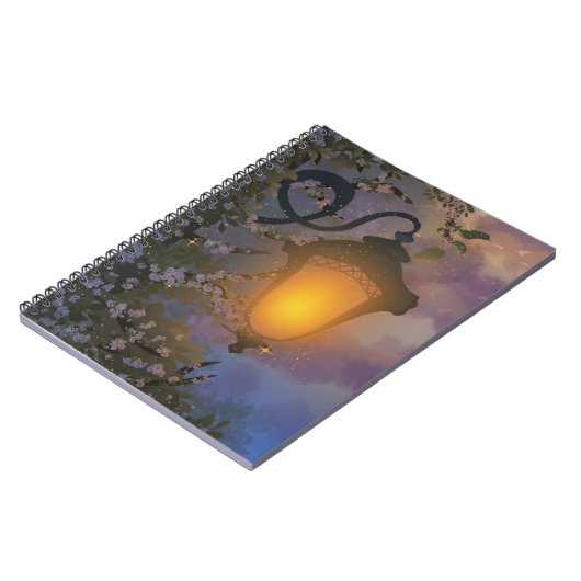 Enchanted Twilight Lamp Notebook ノートブック (左側)