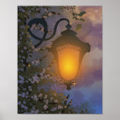 Enchanted Twilight Lamp Wall Poster ポスター (正面)