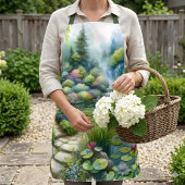 Enchanted Waterfall Garden Lily Pond エプロン