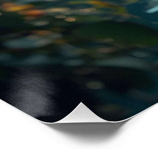 Enchanted Waterfall Nature Poster ポスター (コーナー)