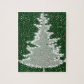 Enchanted Winter Glow Christmas Tree ジグソーパズル (縦)