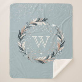 Enchanted Winter Wreath シェルパブランケット