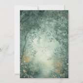 Enchanted Witch's Forest Wedding 招待状 (裏面)