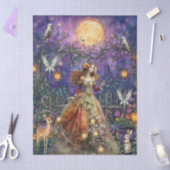 Enchanted Woodland Animals & Fairy Decoupage Paper 薄葉紙 (クラフト)