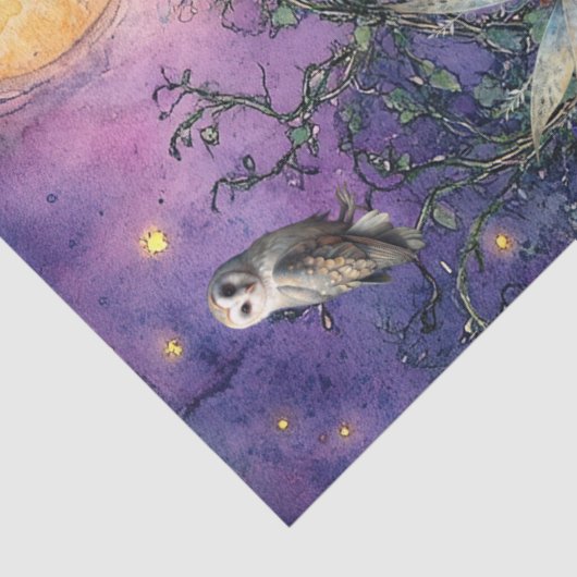 Enchanted Woodland Animals & Fairy Decoupage Paper 薄葉紙 (詳細)