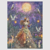 Enchanted Woodland Animals & Fairy Decoupage Paper 薄葉紙 (正面)