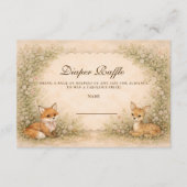 Enchanted Woodland Campfire Diapper Raffle エンクロージャーカード (正面)