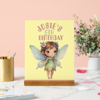 Enchanted Woodland Fairy: pastel green Sprite アクリルサイン