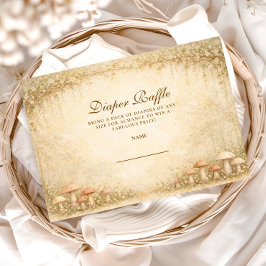 Enchanted Woodland Mushroom Diapper Raffle エンクロージャーカード