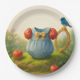 Enchanted Woodland Princess Baby Shower Fairytale  ペーパープレート