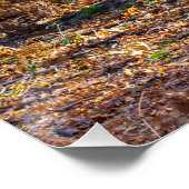  Enchanted Woodland Scene – Glossy Poster ポスター (コーナー)