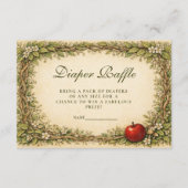 Enchanted Woodland Storybook Diapper Raffle エンクロージャーカード (正面)