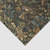 Enchanted Woodland White Stag Tissue Paper 薄葉紙 (詳細)