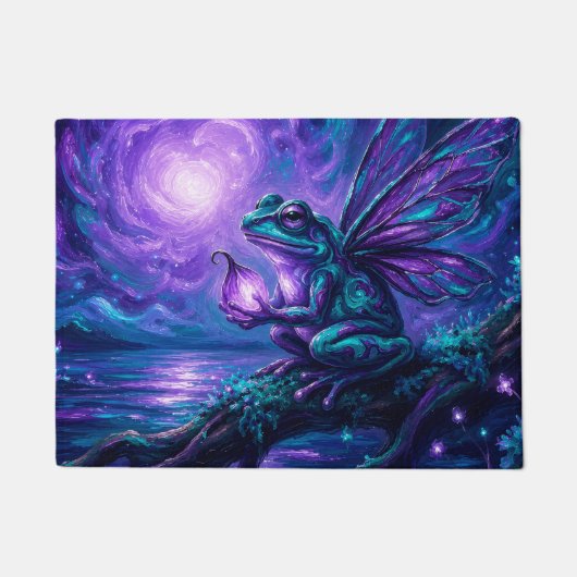 EnchantedTreeFrog ドアマット (正面)