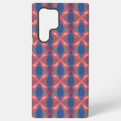 Enchanting Blue Plaid Phone Case Samsung Galaxyケース (裏面)