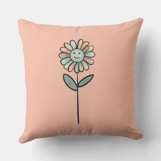 Enchanting children design クッション (裏面)