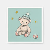 Enchanting children design スタンダードカクテルナプキン (正面)