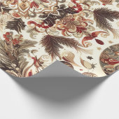 Enchanting Christmas Motifs Alternative ラッピングペーパー (角)