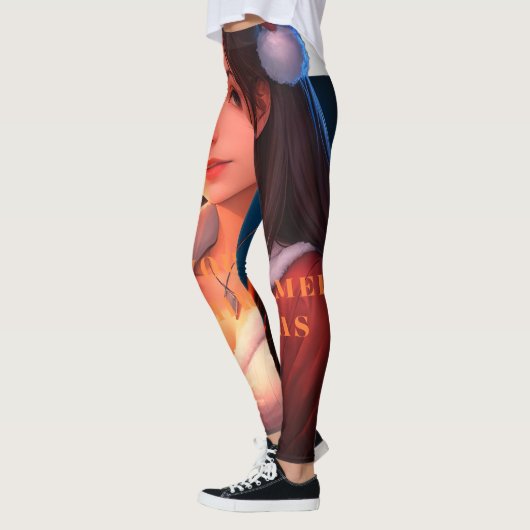 Enchanting Christmas Stargazer Leggings レギンス (左)