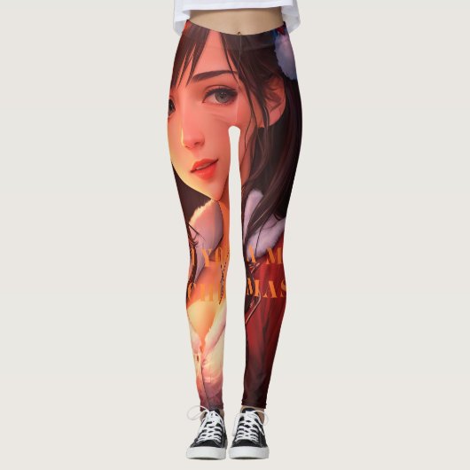 Enchanting Christmas Stargazer Leggings レギンス (正面)