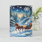 Enchanting Christmas Winter Village Wallpaper 2025 シーズンカード (スタンド正面)