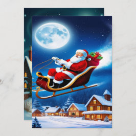 Enchanting Christmas Winter Village Wallpaper 2025 シーズンカード