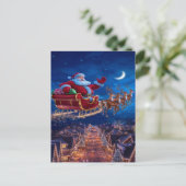 Enchanting Christmas Winter Village Wallpaper 2025 シーズンポストカード (スタンド正面)