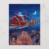 Enchanting Christmas Winter Village Wallpaper 2025 シーズンポストカード (正面)