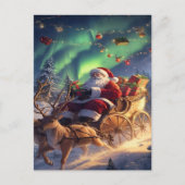 Enchanting Christmas Winter Village Wallpaper 2025 シーズンポストカード (正面)