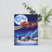 Enchanting Christmas Winter Village Wallpaper 2025 シーズンポストカード (スタンド正面)