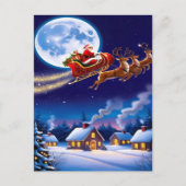 Enchanting Christmas Winter Village Wallpaper 2025 シーズンポストカード (正面)