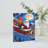 Enchanting Christmas Winter Village Wallpaper 2025 シーズンポストカード (スタンド正面)